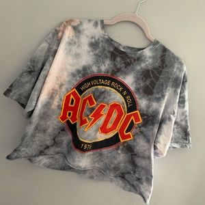 ACDC Crop Top